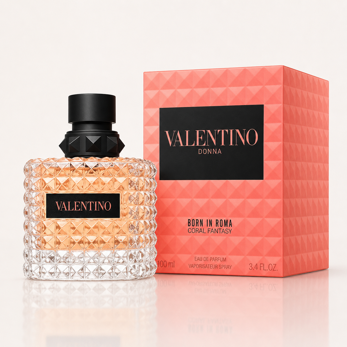 Valentino Donna Born in Roma Coral Fantasy Eau de Parfum for Women 3.4 Ounce