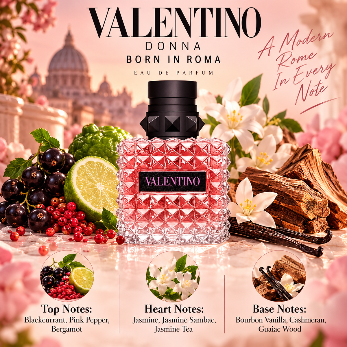 Valentino Donna Born in Roma Eau de Parfum for Women, image 5