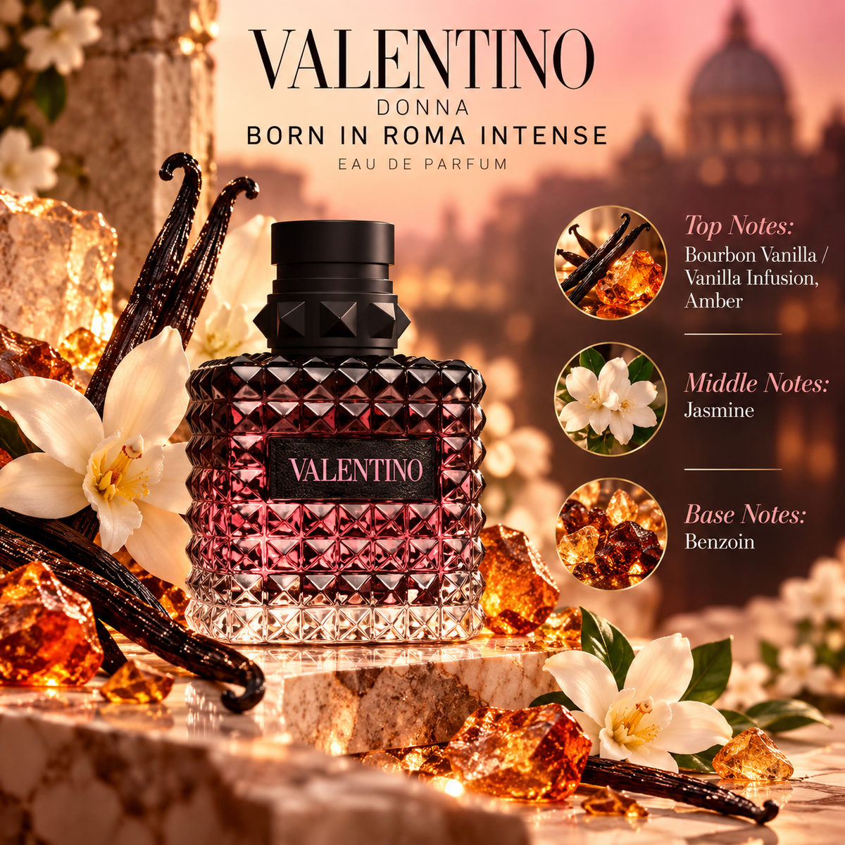 Valentino Donna Born in Roma Intense Eau de Parfum for Women, image 5