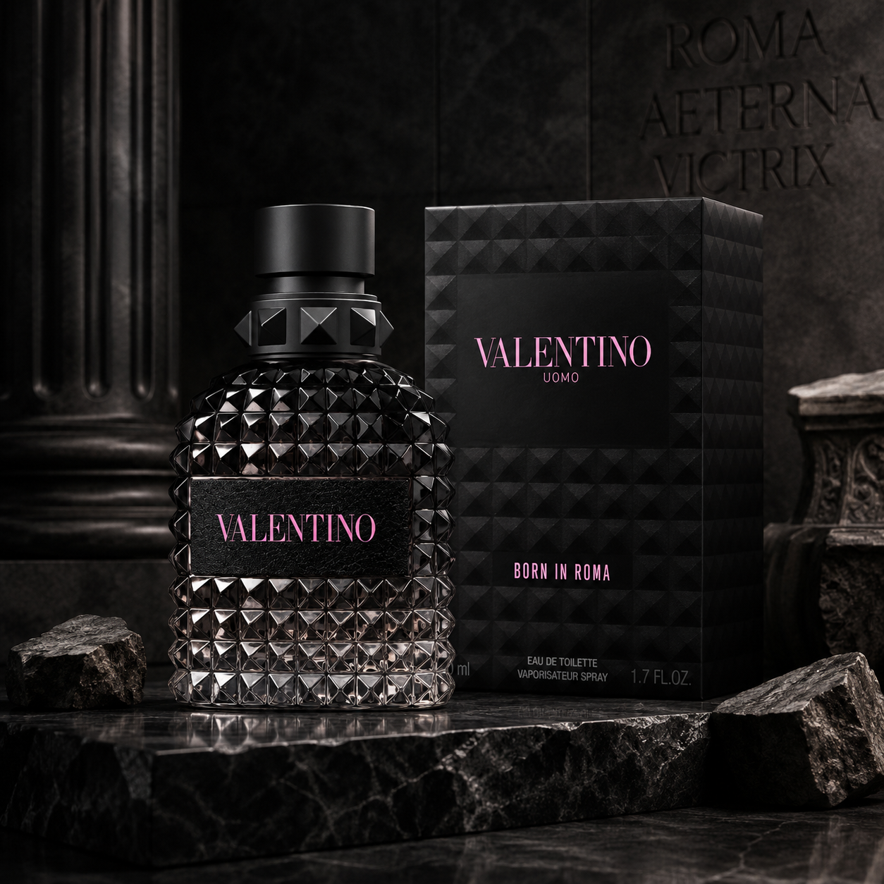 Valentino Uomo Born in Roma Eau de Toilette for Men 1.70 Ounce