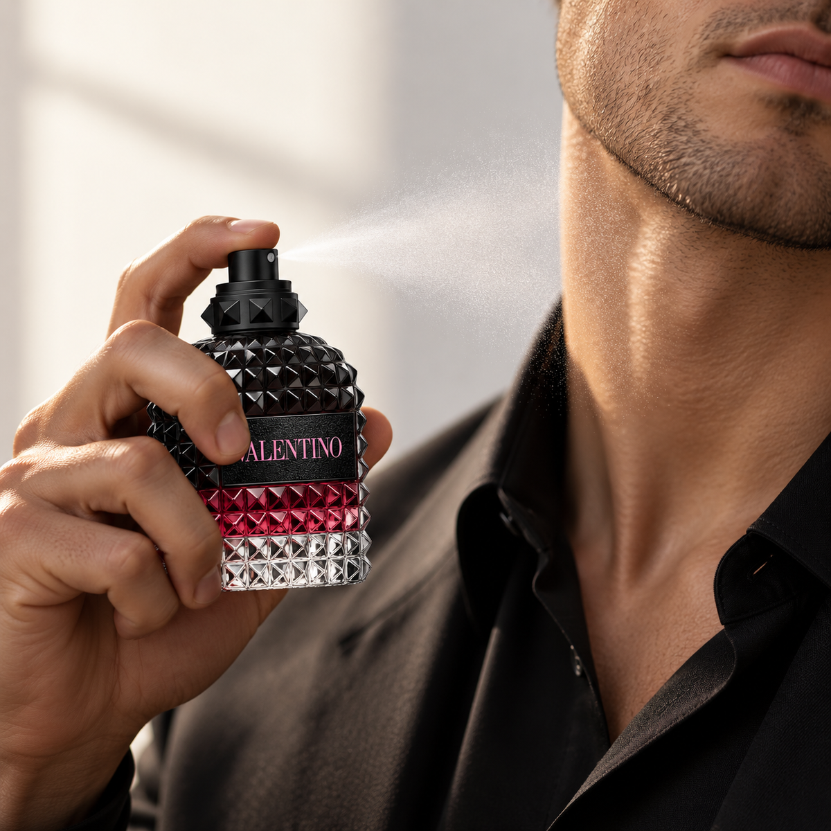 Valentino Uomo Born in Roma Intense Eau de Parfum for Men 1.7 Ounce