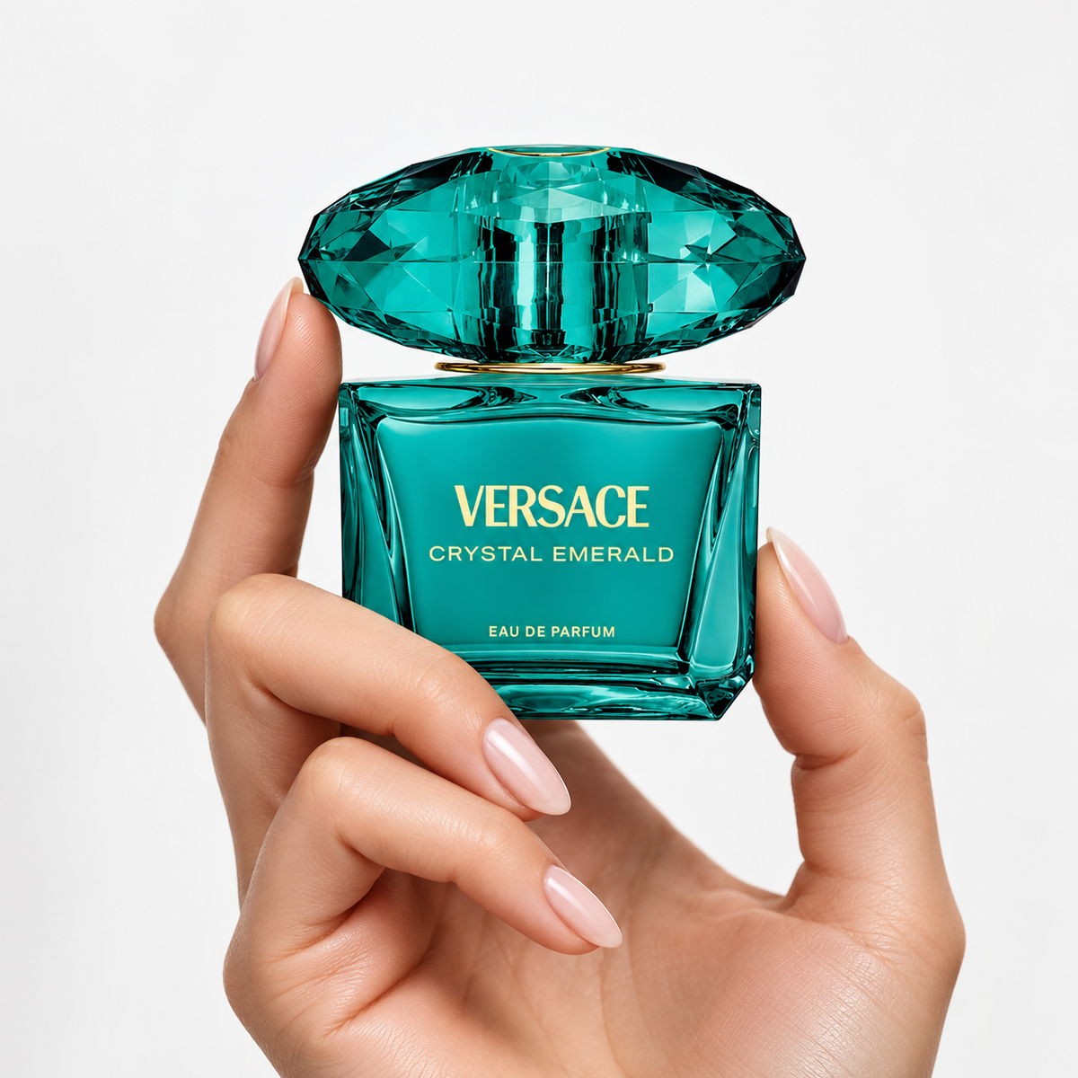 Versace Crystal Emerald Eau de Parfum for Women, 3.0 Ounce