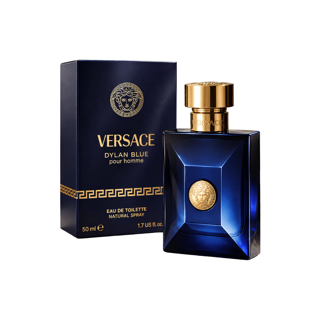 Versace Dylan Blue Pour Homme Eau de Toilette for Men, 1.7 Ounce