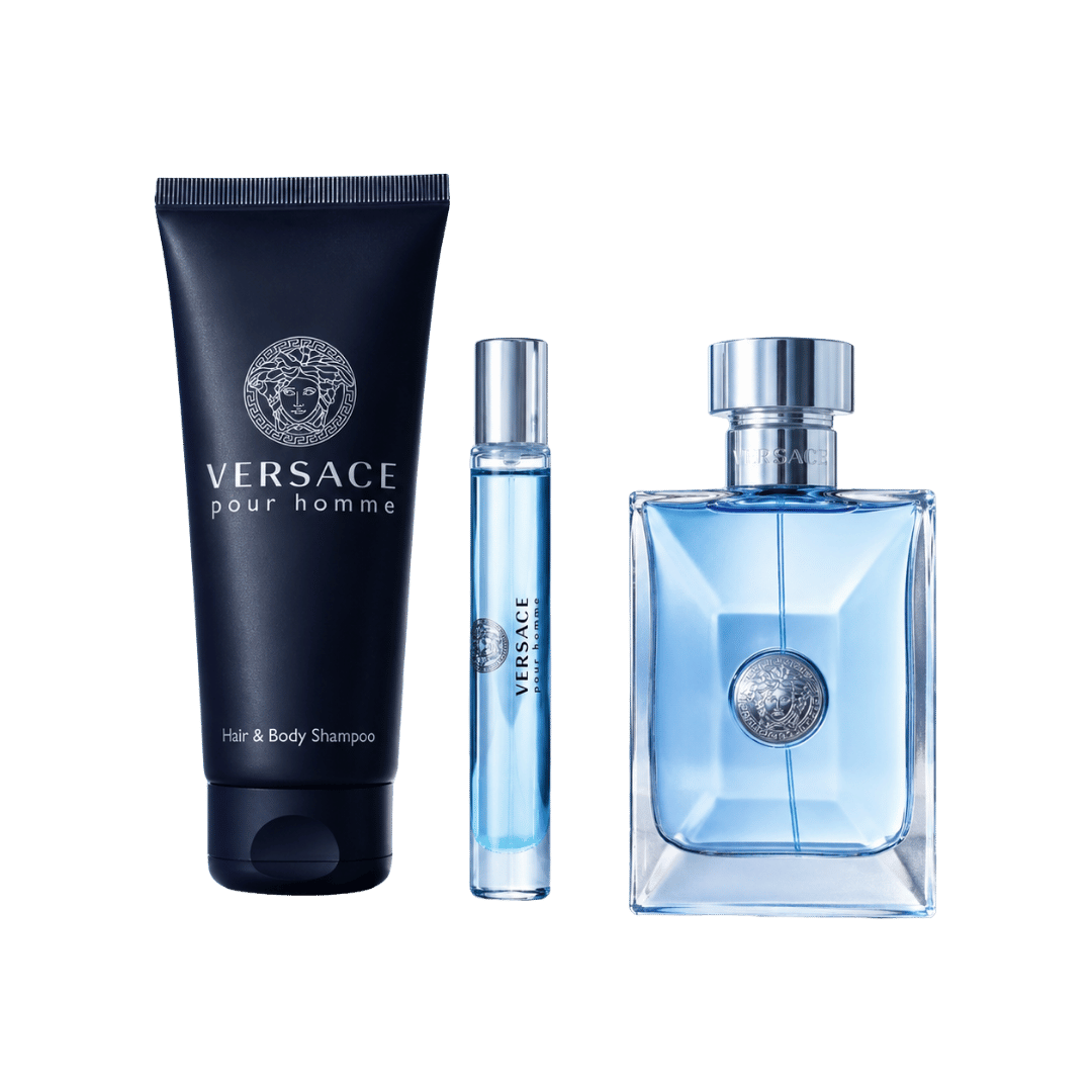 Versace Pour Homme 3-Piece Gift Set for Men