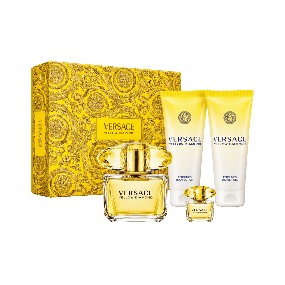Versace Yellow Diamond 4-Piece Gift Set for Women