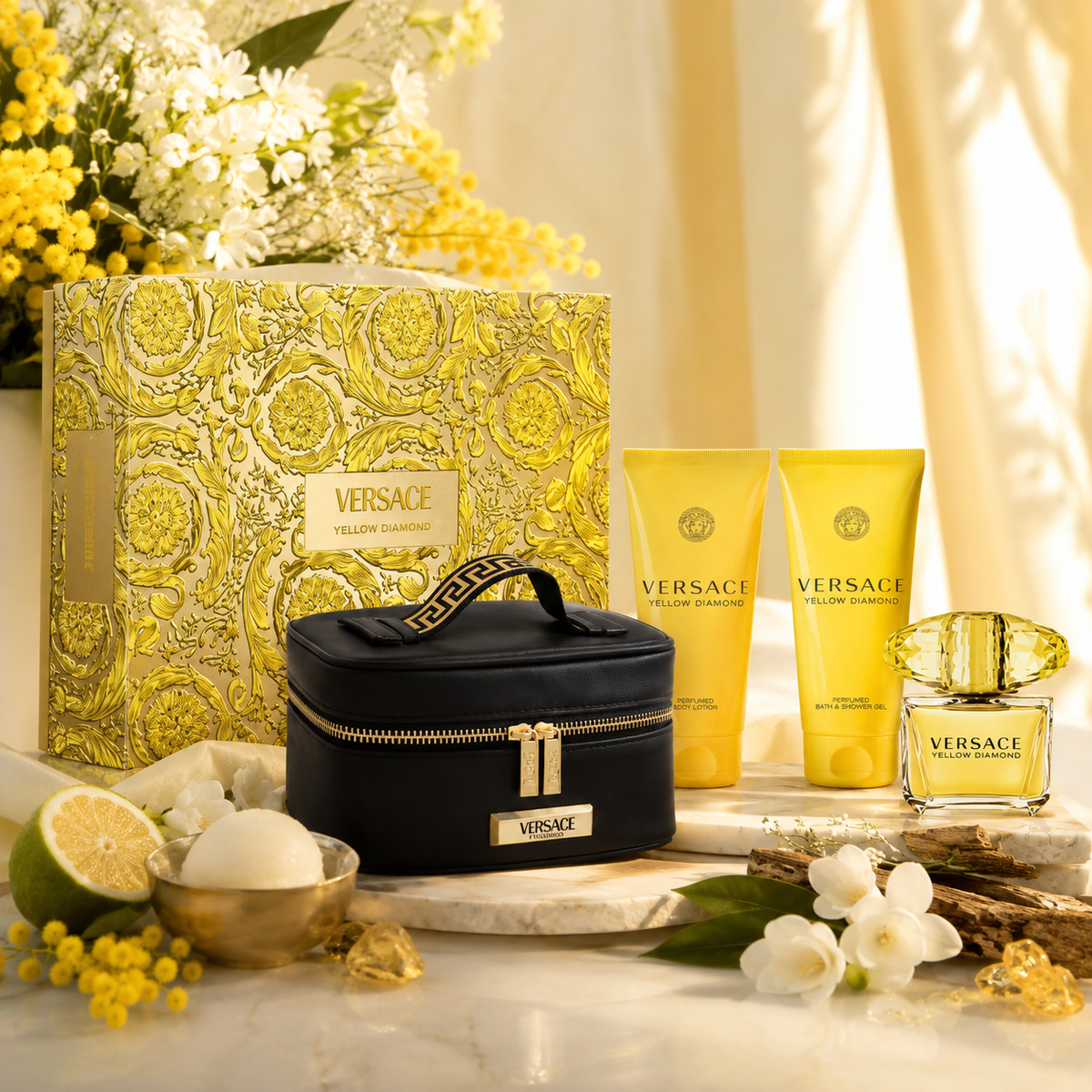 Versace Yellow Diamond 4-Piece Gift Set for Women