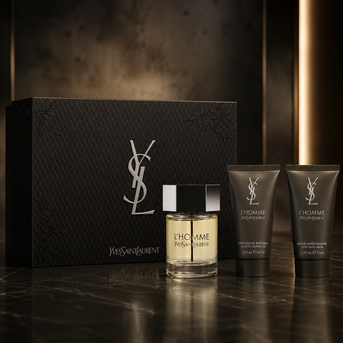 Yves Saint Laurent L'Homme 3-Piece Gift Set for Men