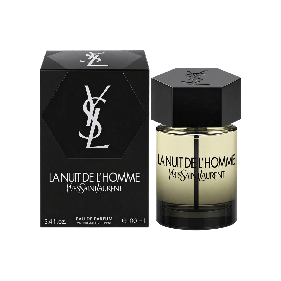Yves Saint Laurent La Nuit de L'Homme Eau de Parfum for Men 3.4 Ounce
