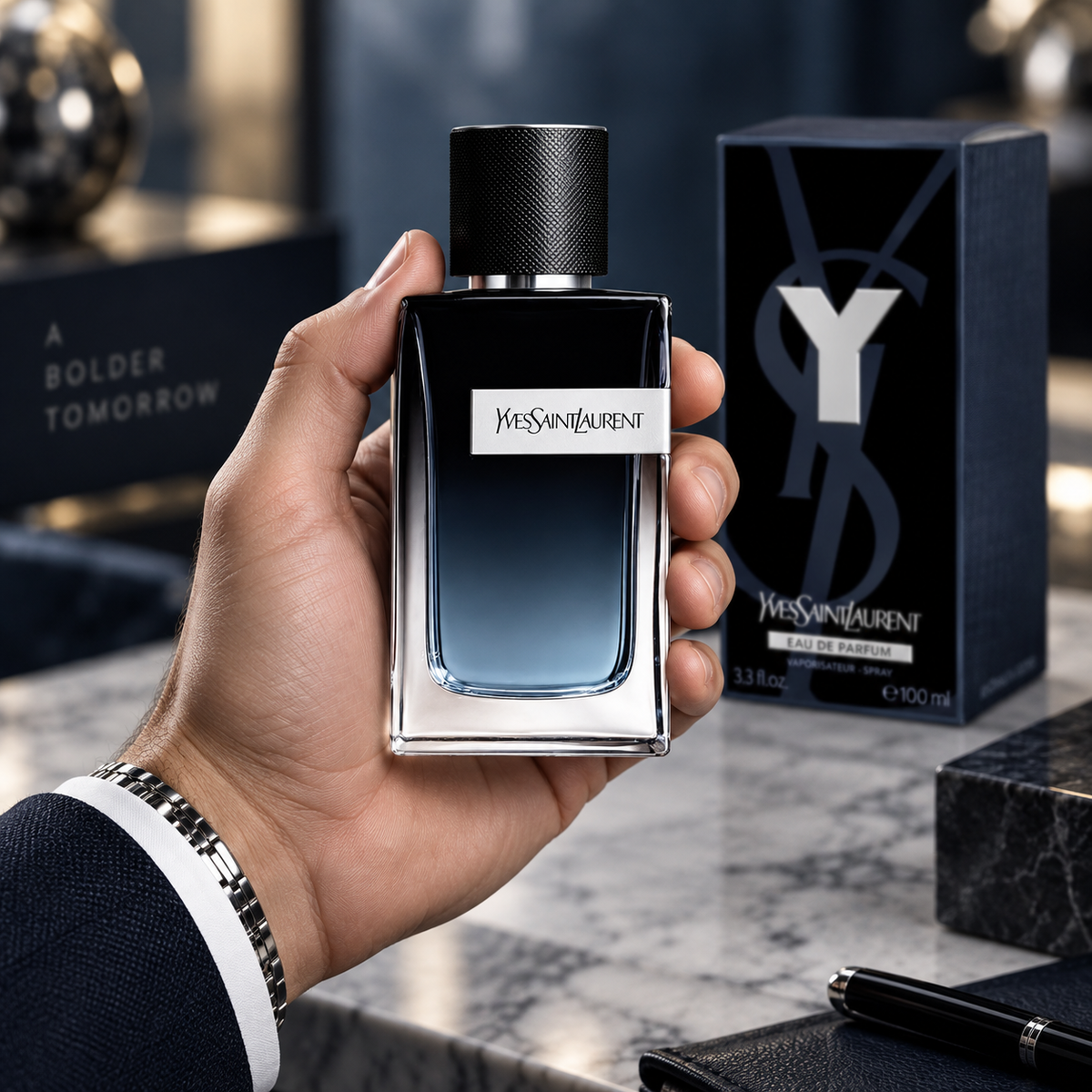 Yves Saint Laurent Y Eau de Parfum for Men 3.4 Ounce