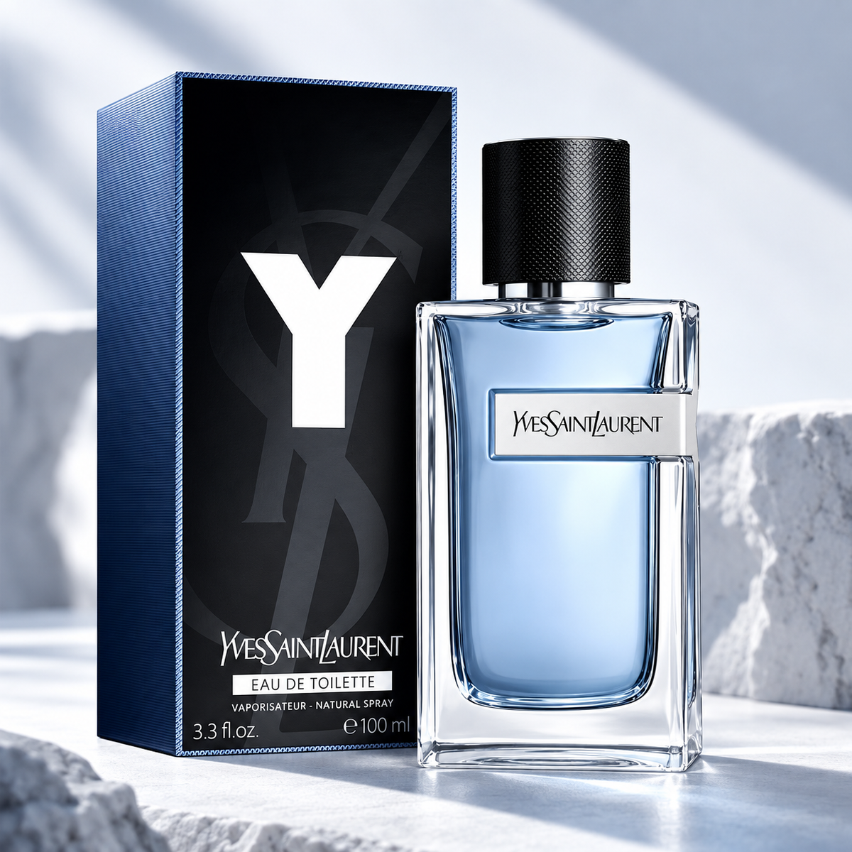 Yves Saint Laurent Y Eau de Toilette for Men 3.4 Ounce