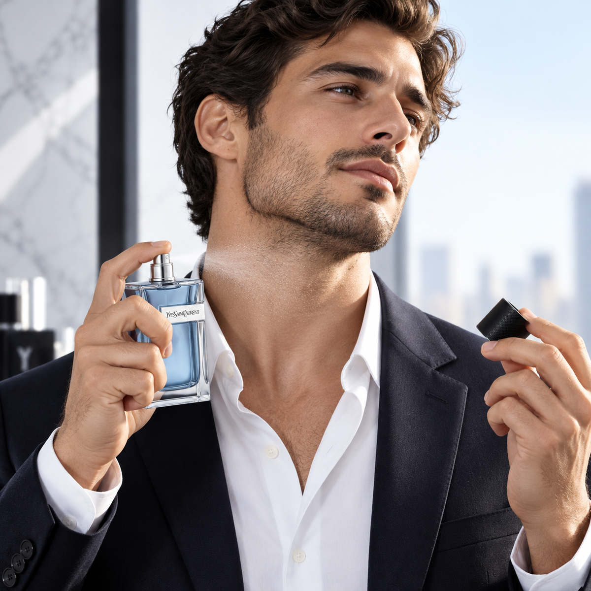 Yves Saint Laurent Y Eau de Toilette for Men 3.4 Ounce