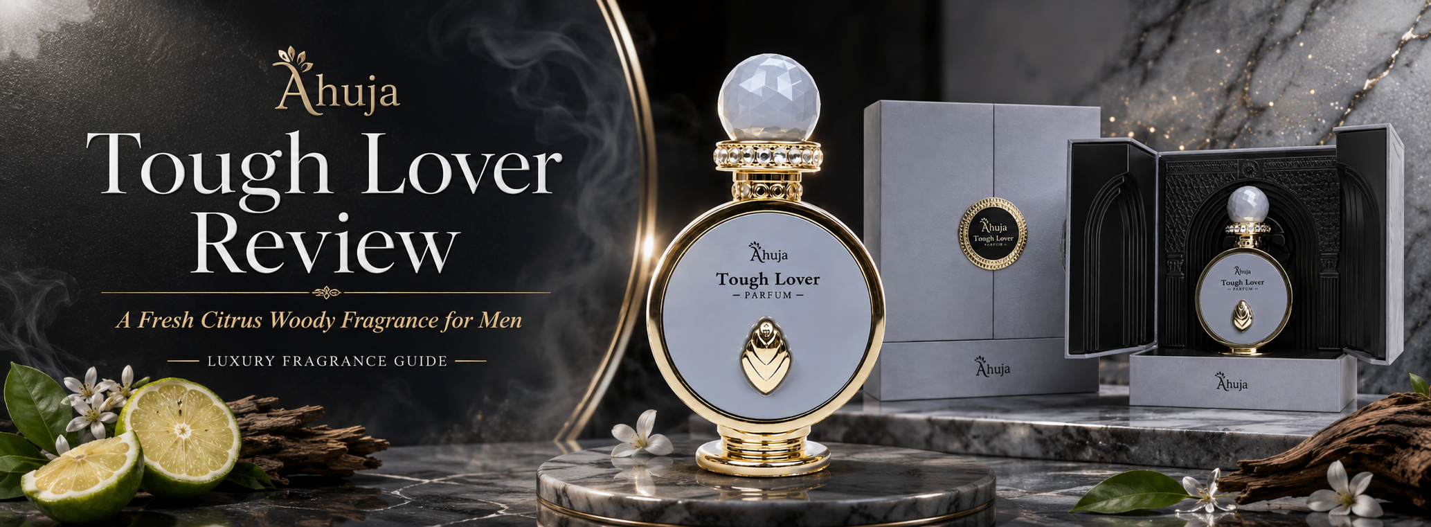 Ahuja Tough Lover Review A Fresh Citrus Woody Fragrance for Men