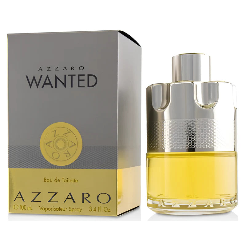 Azzaro Wanted Eau de Toilette for Men 3.4 Ounce