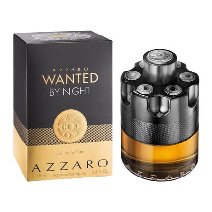 Azzaro Wanted By Night Eau de Parfum for Men 3.4 Ounce