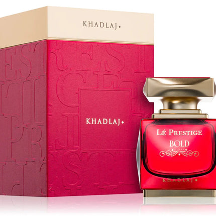 Khadlaj Lé Prestige Bold Eau de Parfum Spray for Unisex, 3.4 Ounce