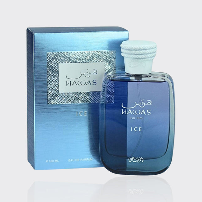 Rasasi Hawas Ice For Men EDP - 100 ML 3.4 Oz