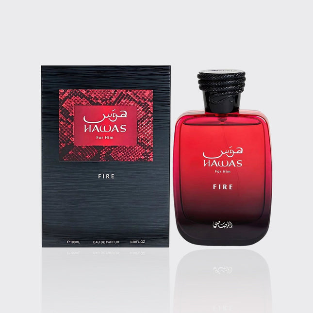 Rasasi Hawas Fire for Him Eau de Parfum 3.4 Oz