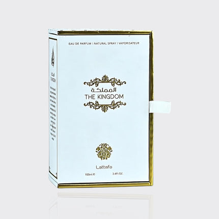 Lattafa The Kingdom Eau De Parfum Spray for Men, 3.4 Ounce