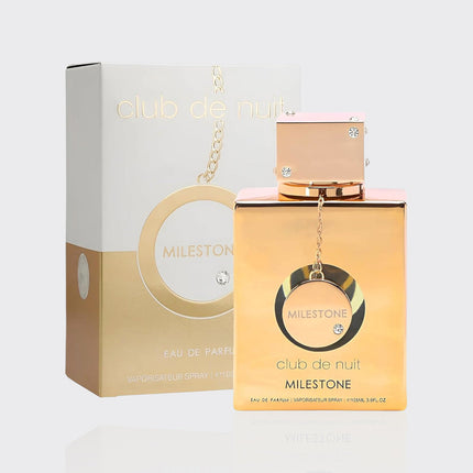 Armaf Club De Nuit Milestone for Unisex Eau de Parfum Spray, 3.6 Ounce