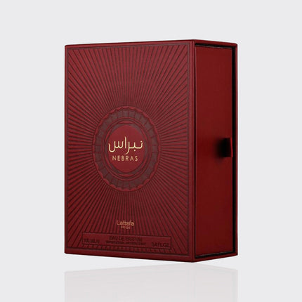 Lattafa Perfumes Nebras Eau de Parfum Spray for Unisex, 3.4 Ounce