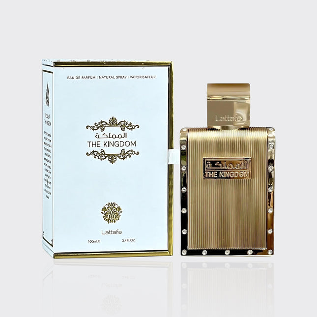 Lattafa The Kingdom Eau De Parfum Spray for Men, 3.4 Ounce