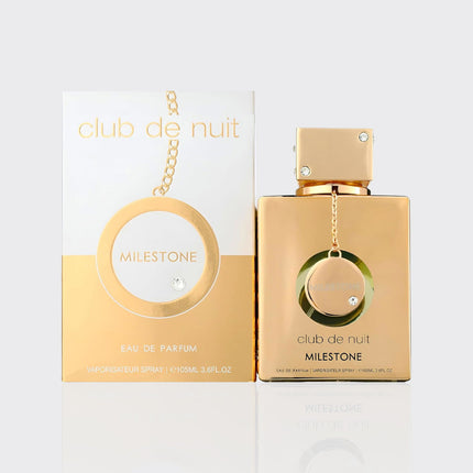 Armaf Club De Nuit Milestone for Unisex Eau de Parfum Spray, 3.6 Ounce