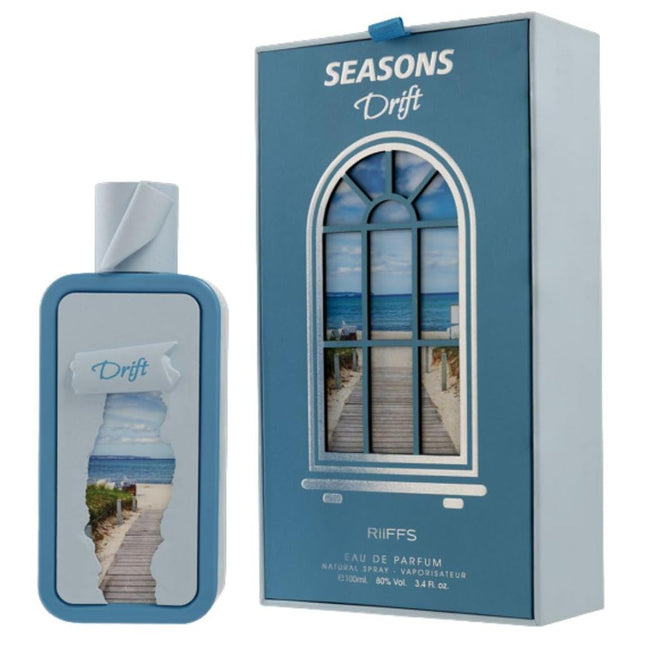 Riiffs Seasons Drift Eau de Parfum Spray for Women, 3.4 Ounce