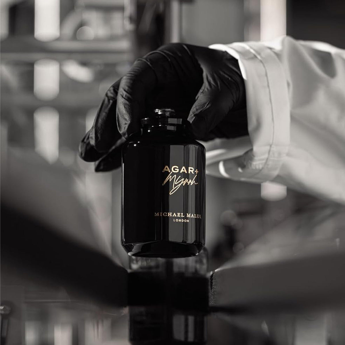Michael Malul Agar + Myrrh Eau de Parfum for Men 3.4 Ounce