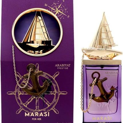Arabiyat Prestige Marasi Eau de Parfum Spray For Women 3.4 Ounce