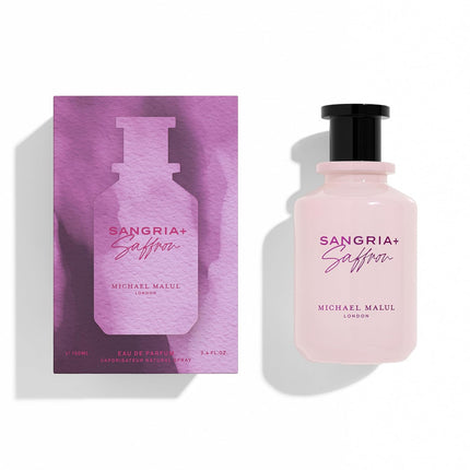 Michael Malul Sangria+Saffron Eau de Parfum for Women 3.4 Ounce