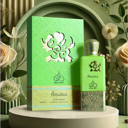 Rayef Amara Eau de Parfum Spray for Unisex 3.4 Ounce