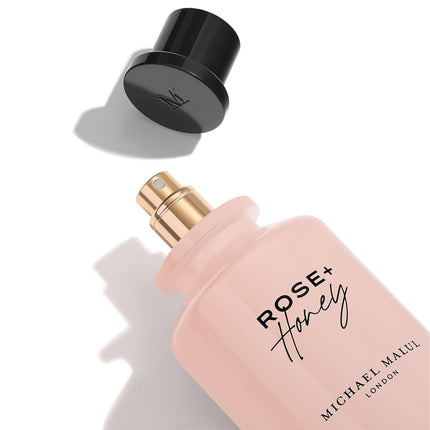 Michael Malul Rose + Honey Eau de Parfum for Women 3.4 Ounce