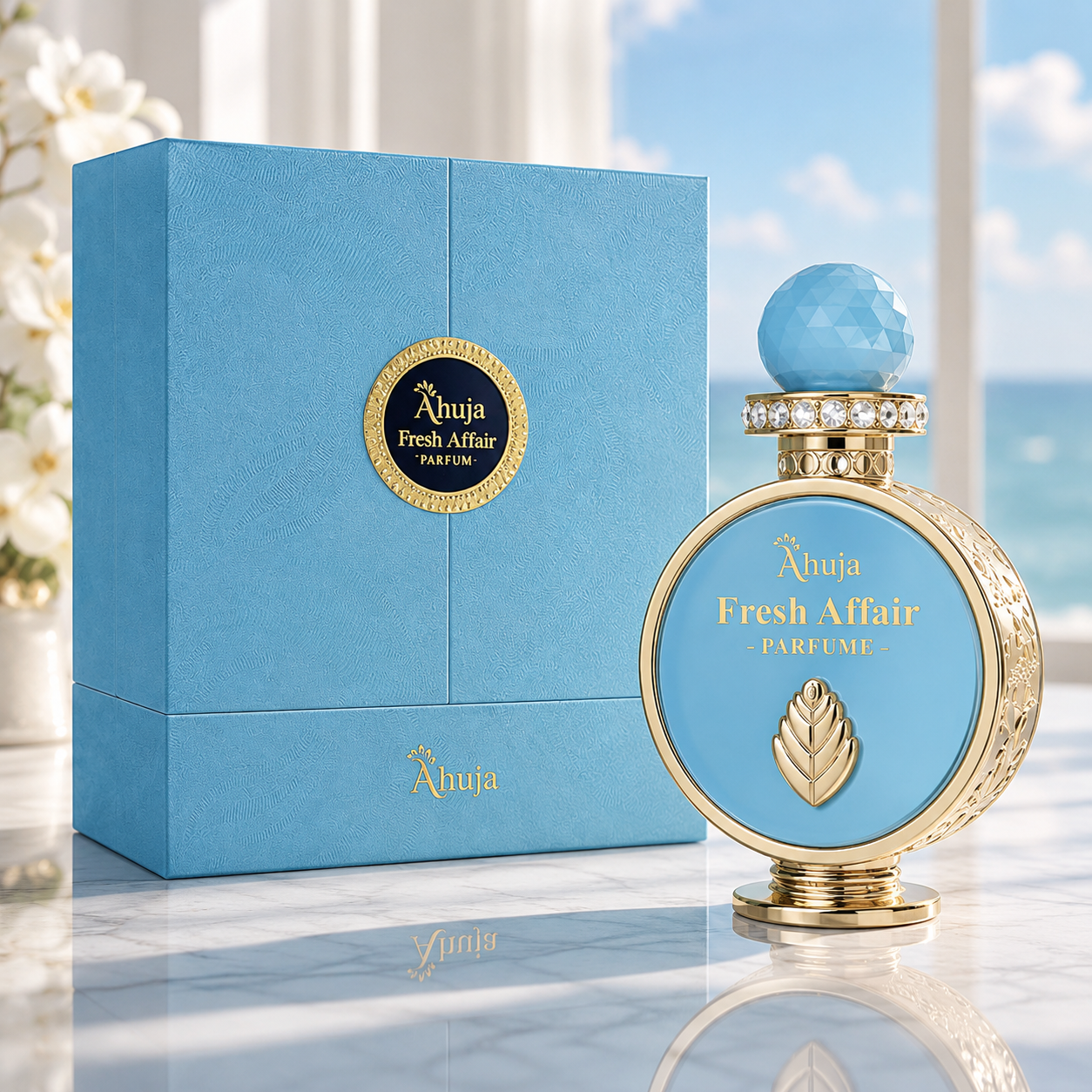 Ahuja Fresh Affairs Eau de Parfum for Unisex 3.4 Ounce