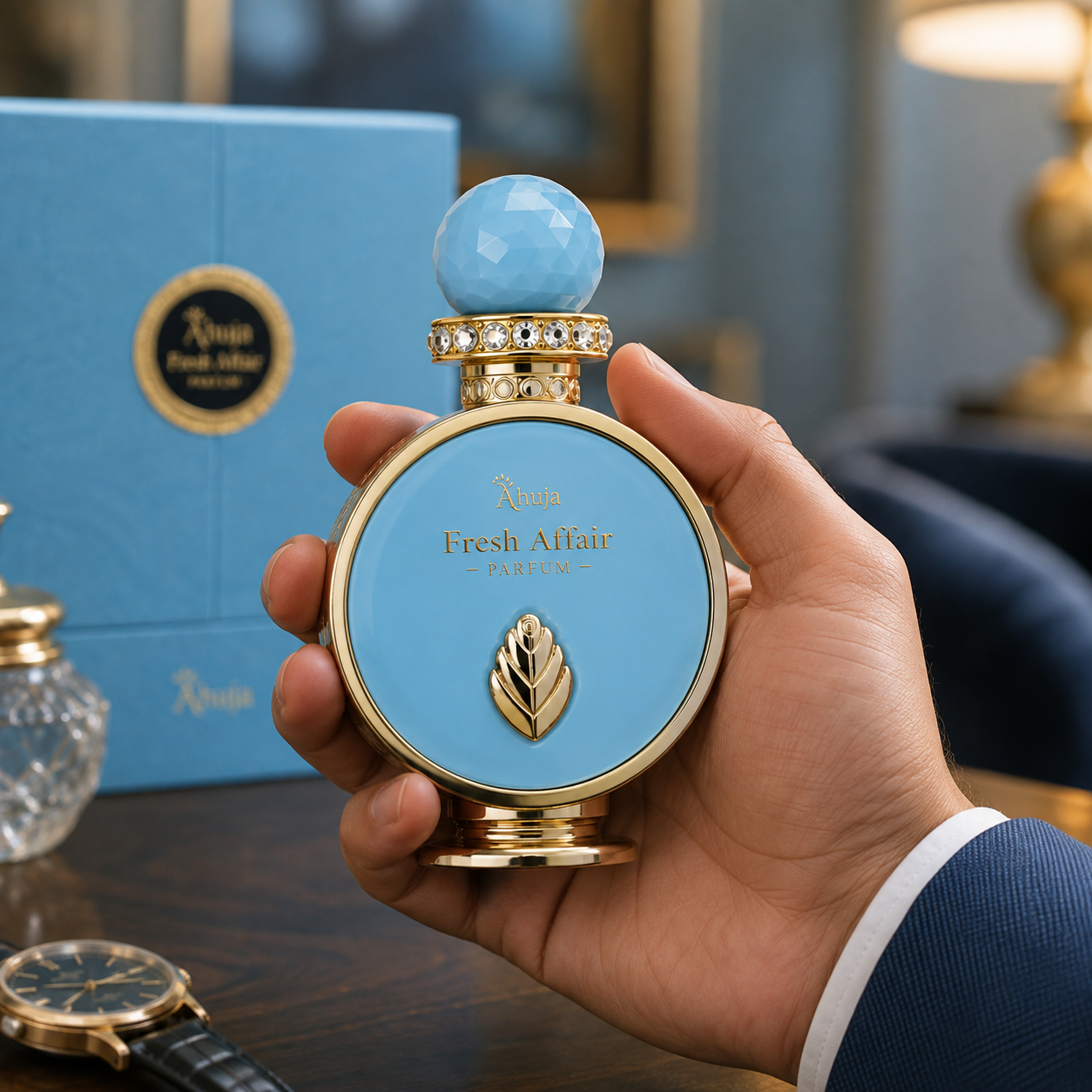 Ahuja Fresh Affairs Eau de Parfum for Unisex 3.4 Ounce