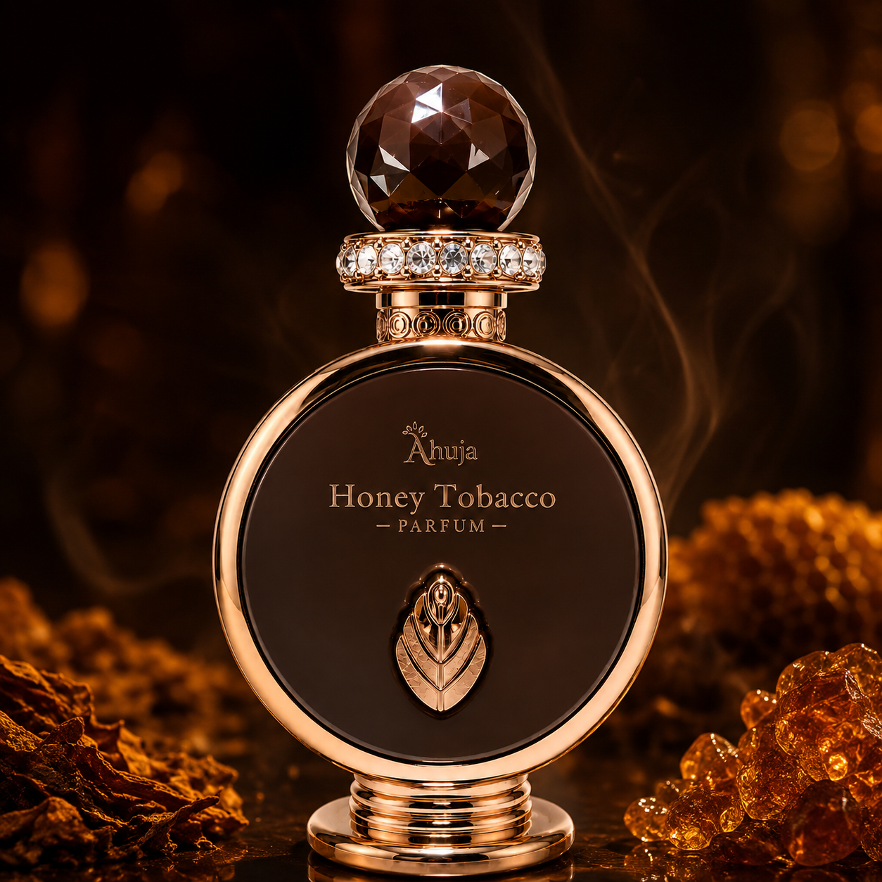Ahuja Honey Tobacco Eau de Parfum for Unisex 3.4 Ounce