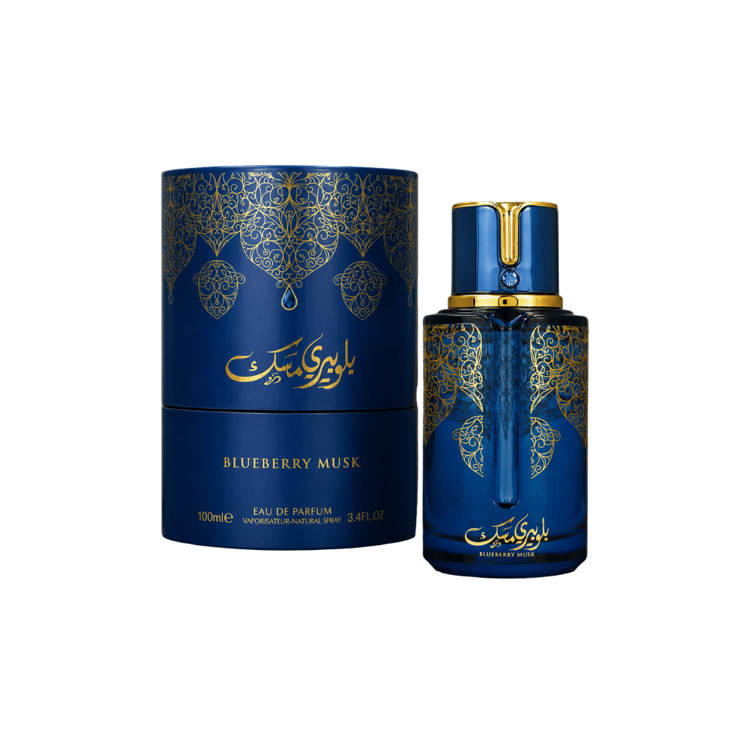 Arabiyat Prestige Blueberry Musk Eau de Parfum Spray For Unisex 3.4 Ounce