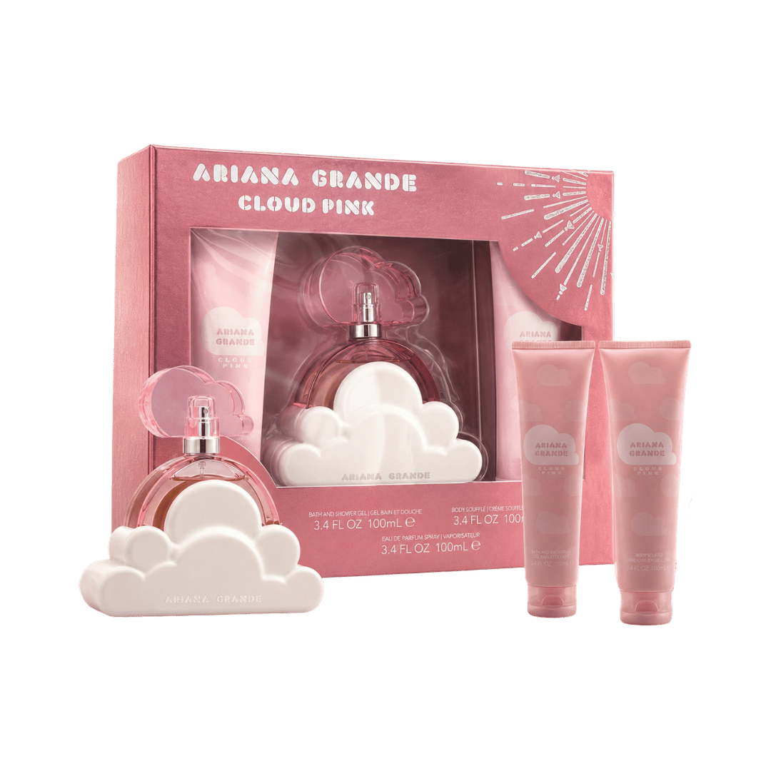 Ariana Grande Cloud Pink 3-Piece Gift Set for Women