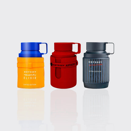 Armaf [BUNDLE] ODYSSEY MANDARIN SKY ELIXIR ,ARTISTO & REVOLUTION  ULTRA EDITION 3.4 OZ EDP EACH