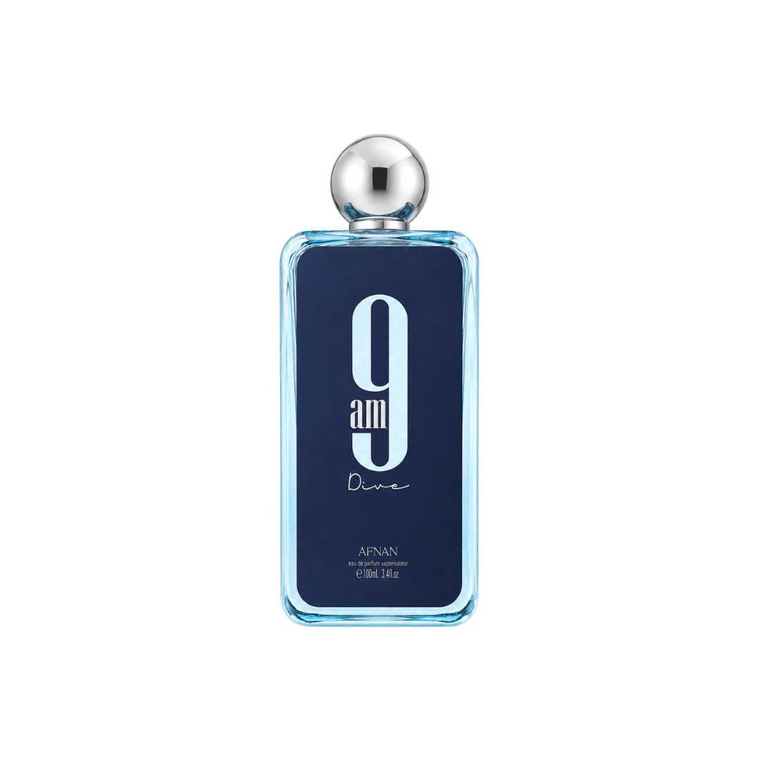 Afnan 9AM Dive Eau de Parfum Spray for Unisex, 3.4 Ounce