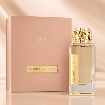 Afnan Lynked Forever Gold Pour Femme Eau De Parfum for Women 3.4 Ounce