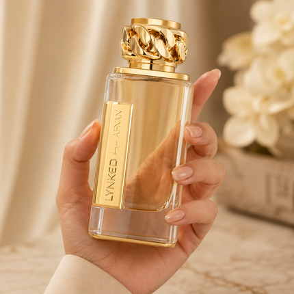 Afnan Lynked Forever Gold Pour Femme Eau De Parfum for Women 3.4 Ounce