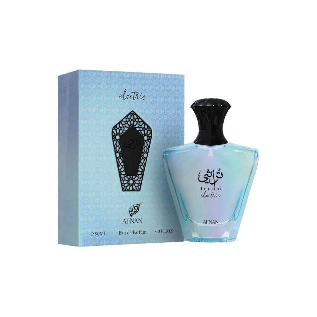 Afnan Turathi Electric Eau de Parfum Spray for Unisex 3.0 Ounce