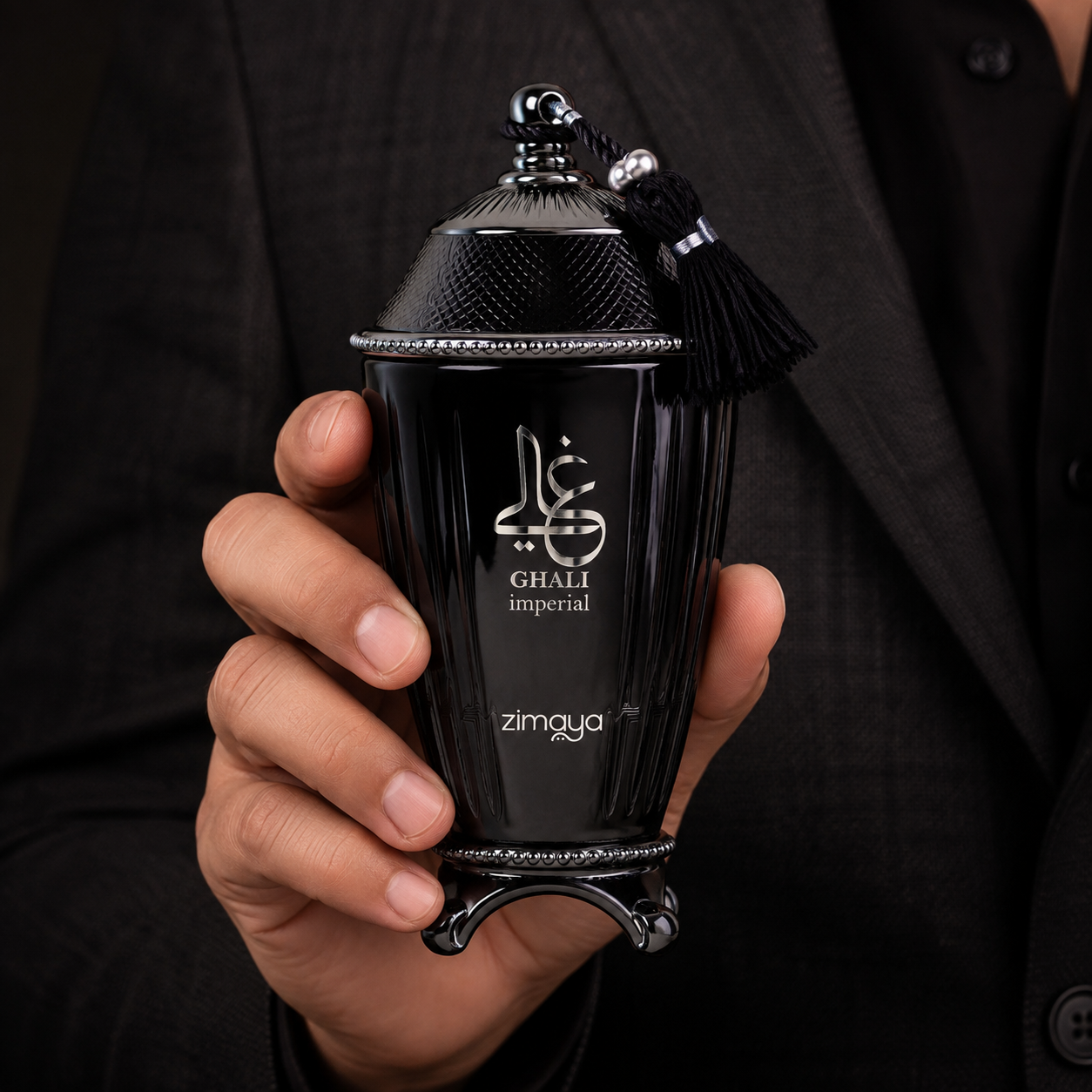 Zimaya Ghali Imperial Eau de Parfum Spray For Men, 3.4 Ounce