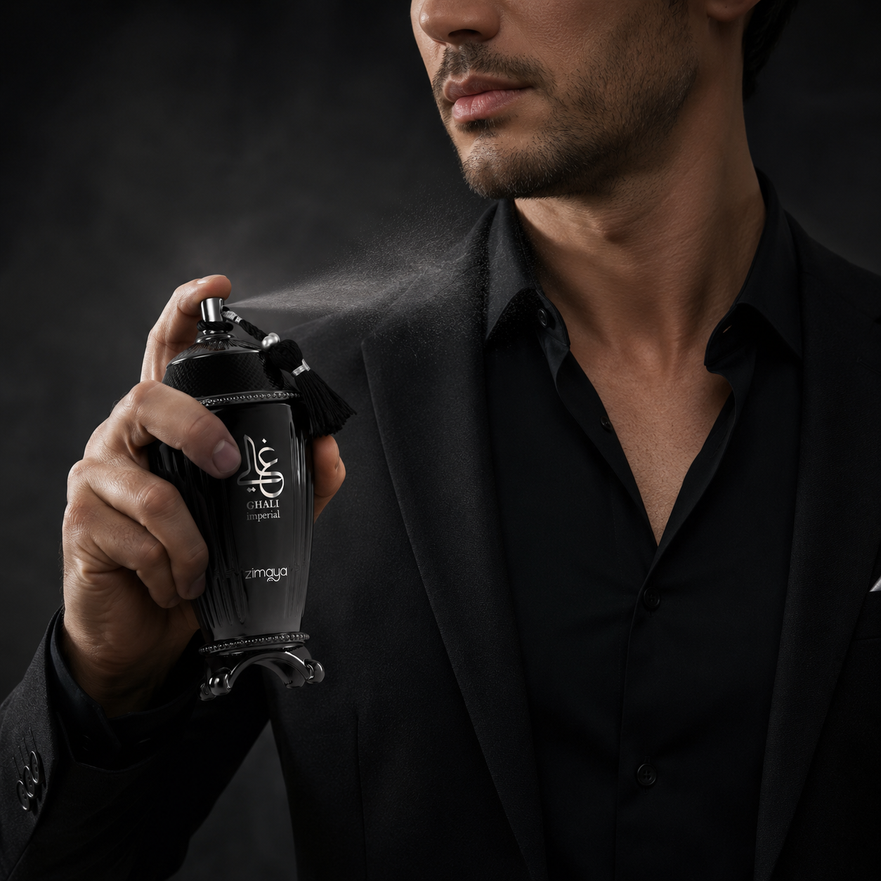 Zimaya Ghali Imperial Eau de Parfum Spray For Men, 3.4 Ounce