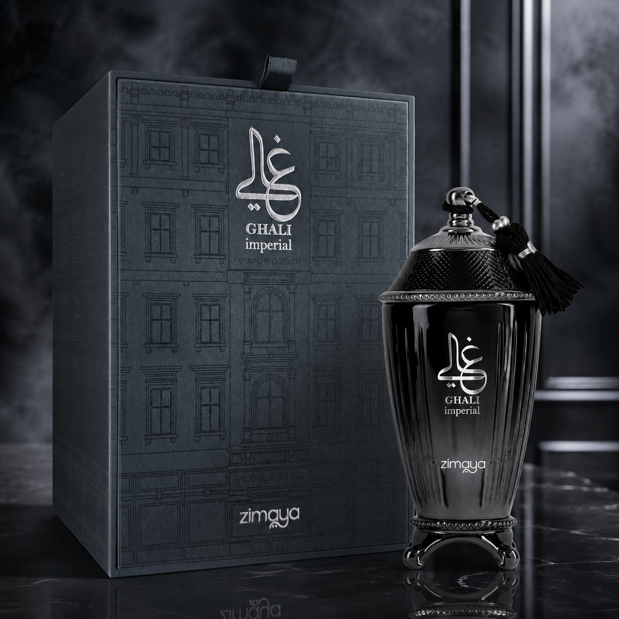 Zimaya Ghali Imperial Eau de Parfum Spray For Men, 3.4 Ounce