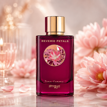 Afnan Zimaya Reverie Petals for Women Eau de Parfum Spray, 3.4 Ounce