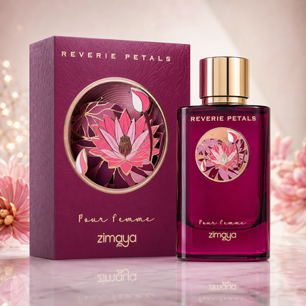Afnan Zimaya Reverie Petals for Women Eau de Parfum Spray, 3.4 Ounce