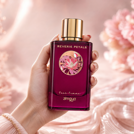 Afnan Zimaya Reverie Petals for Women Eau de Parfum Spray, 3.4 Ounce