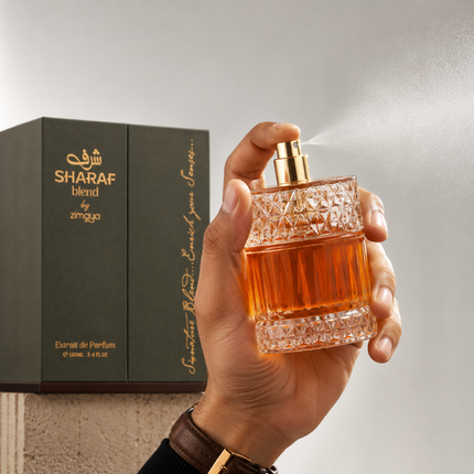 Afnan Zimaya Sharaf Blend for Unisex Eau de Parfum Spray, 3.4 Ounce