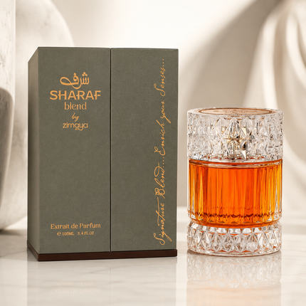 Afnan Zimaya Sharaf Blend for Unisex Eau de Parfum Spray, 3.4 Ounce